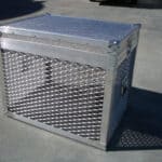 aluminium case with mesh-s