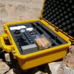 pelican yellow case with insert-s