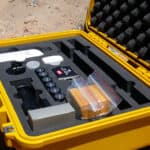 Protective Yellow instrument case